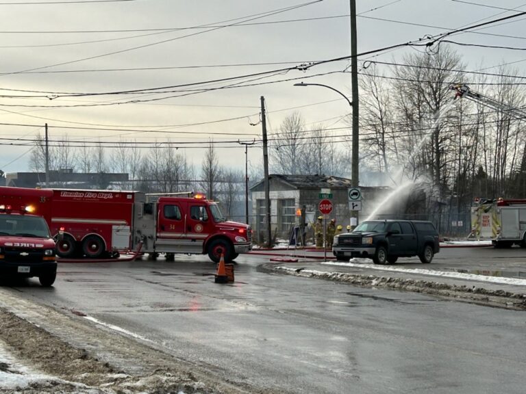 Timmins fire extinguished