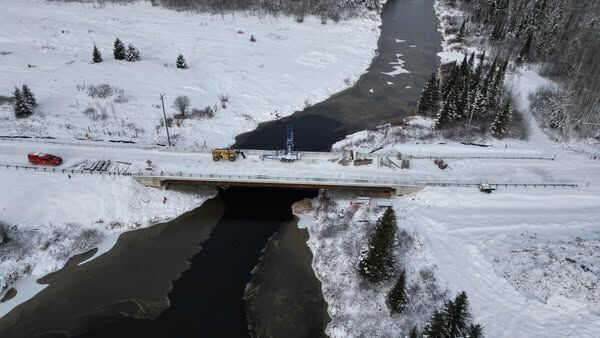 New bridge at Hoyle is open