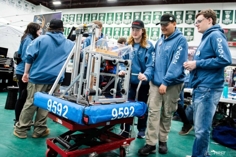 Back to the drawing board before next year’s competition for the TH&VS robotics team