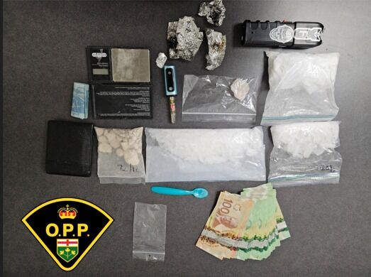 Drugs seized in traffic stop