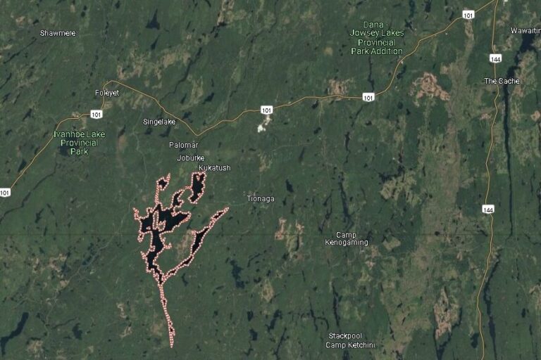 Snowmobiler missing on Horwood Lake