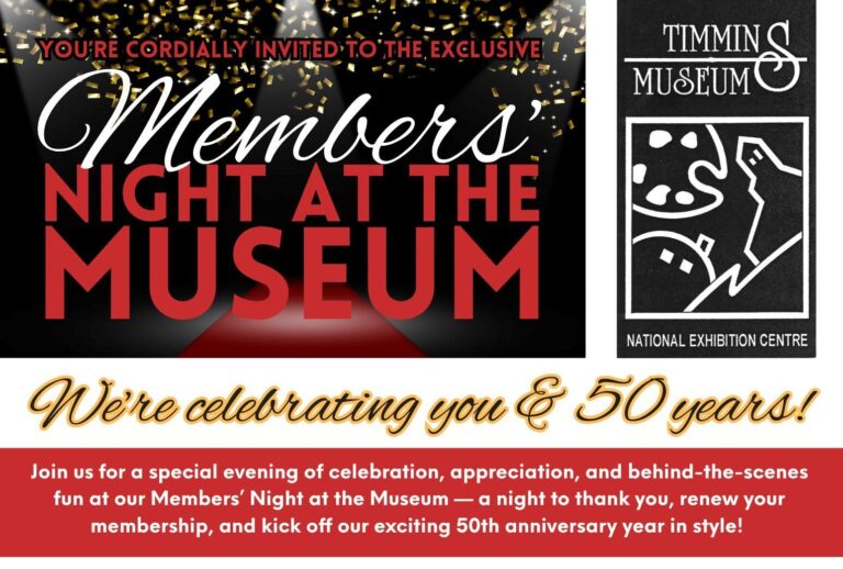 50th anniversary event gives behind-the-scenes look at Timmins Museum