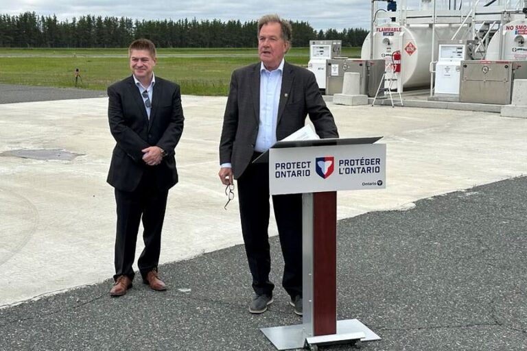 NOHFC lands at I.F. airport with money